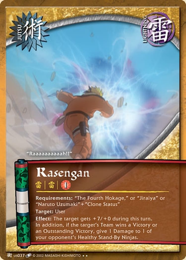 Rasengan card artwork