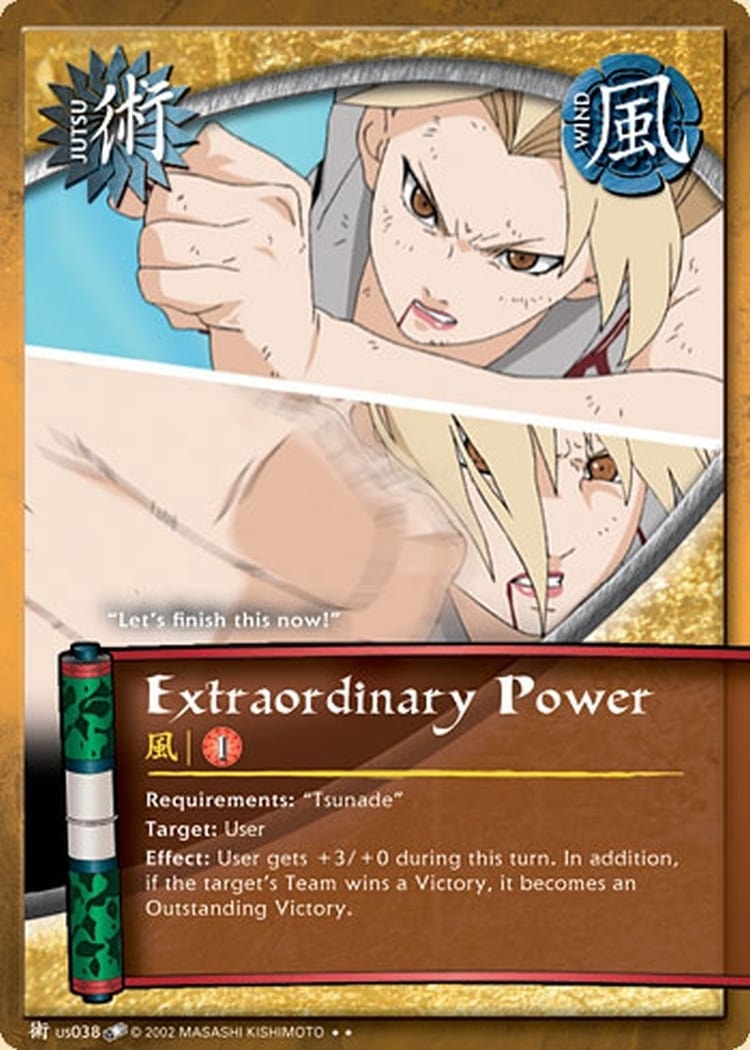 Extraordinary Power card artwork