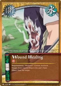 Wound Healing card artwork