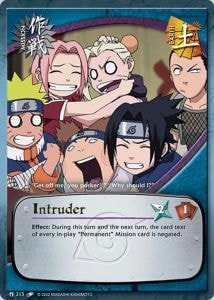 Intruder card artwork