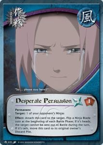 Desperate Persuasion card artwork