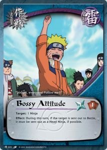 Bossy Attitude card artwork
