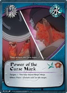 Power of the Curse Mark card artwork