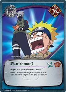 Punishment card artwork