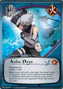 Anbu Days card artwork