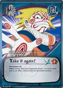 Take it again! card artwork