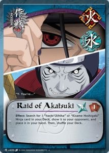 Raid of Akatsuki card artwork