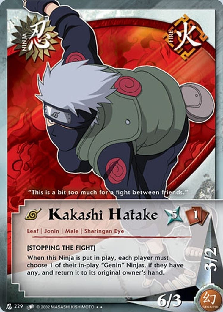 Kakashi Hatake card artwork
