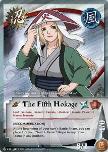 The Fifth Hokage card artwork