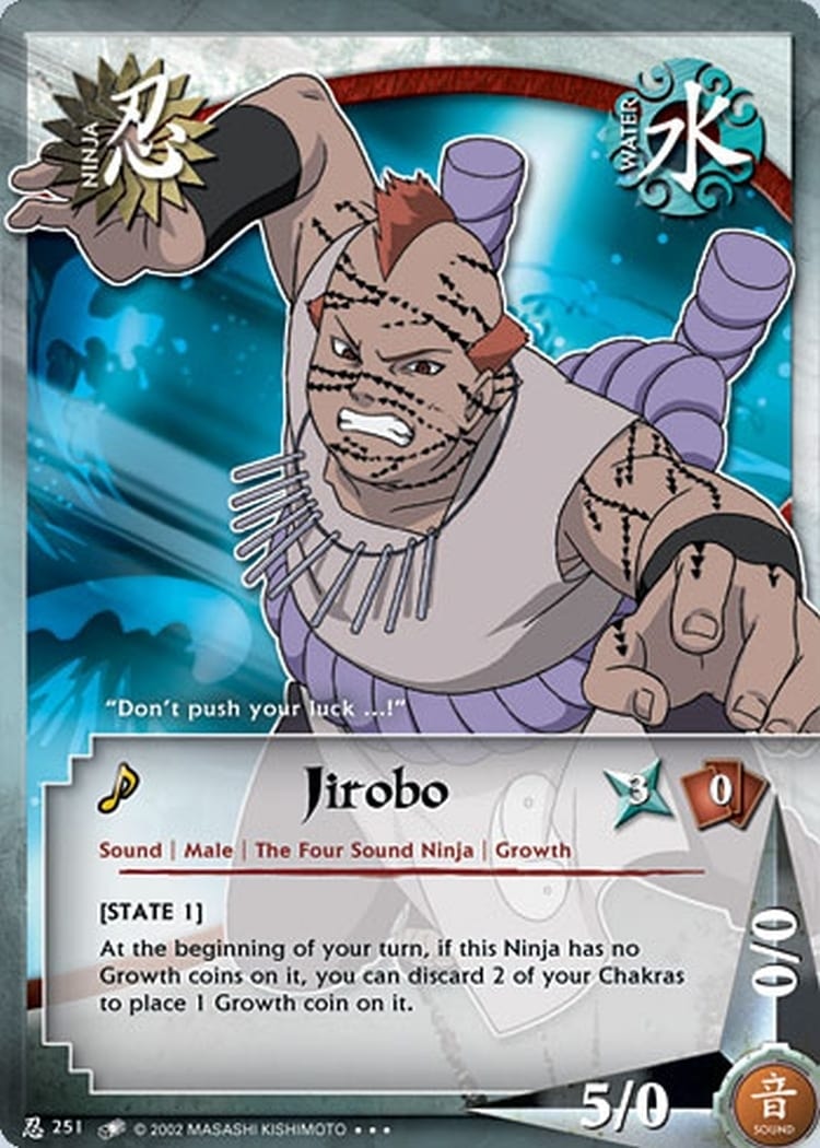 Jirobo card artwork