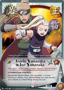 Inochi Yamanaka & Ino Yamanaka card artwork