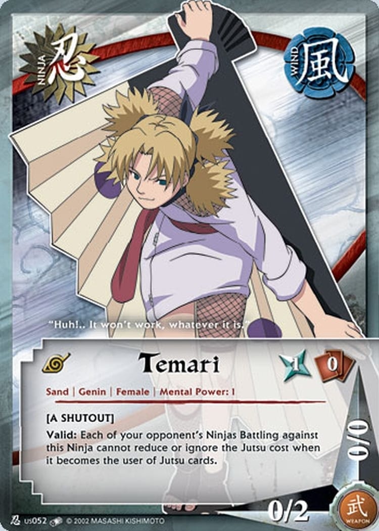 Temari card artwork