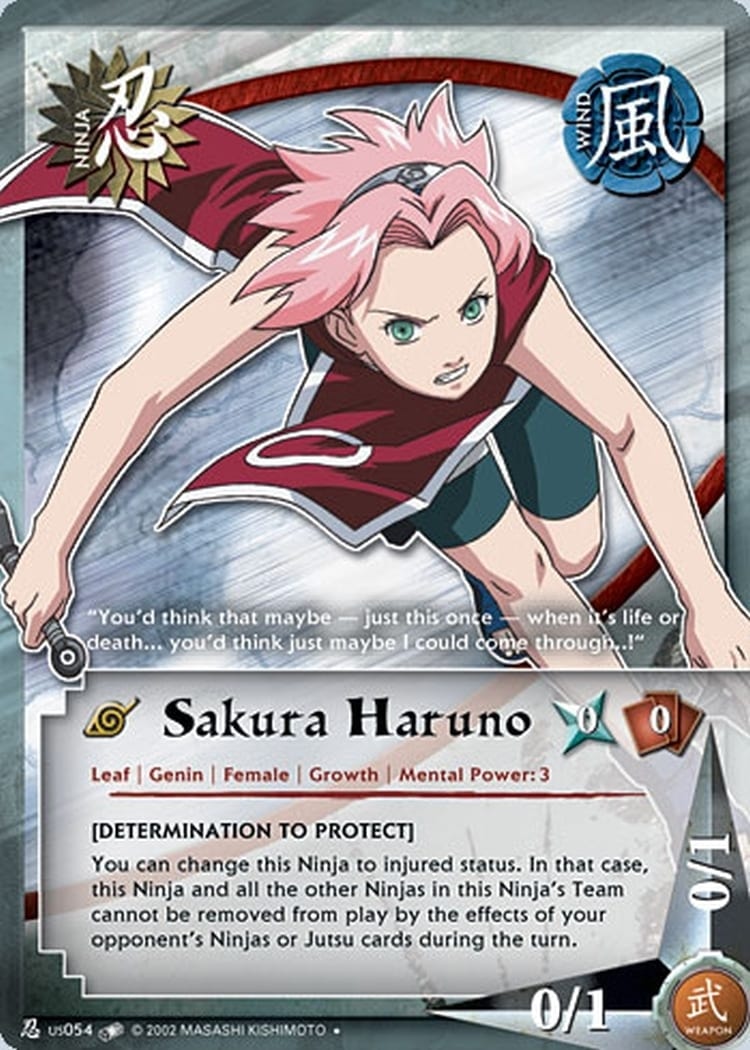 Sakura Haruno card artwork
