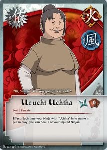 Uruchi Uchiha card artwork