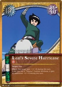 Leaf's Severe Hurricane card artwork