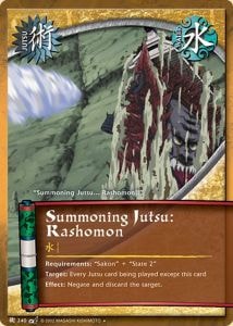 Summoning Jutsu: Rashomon card artwork
