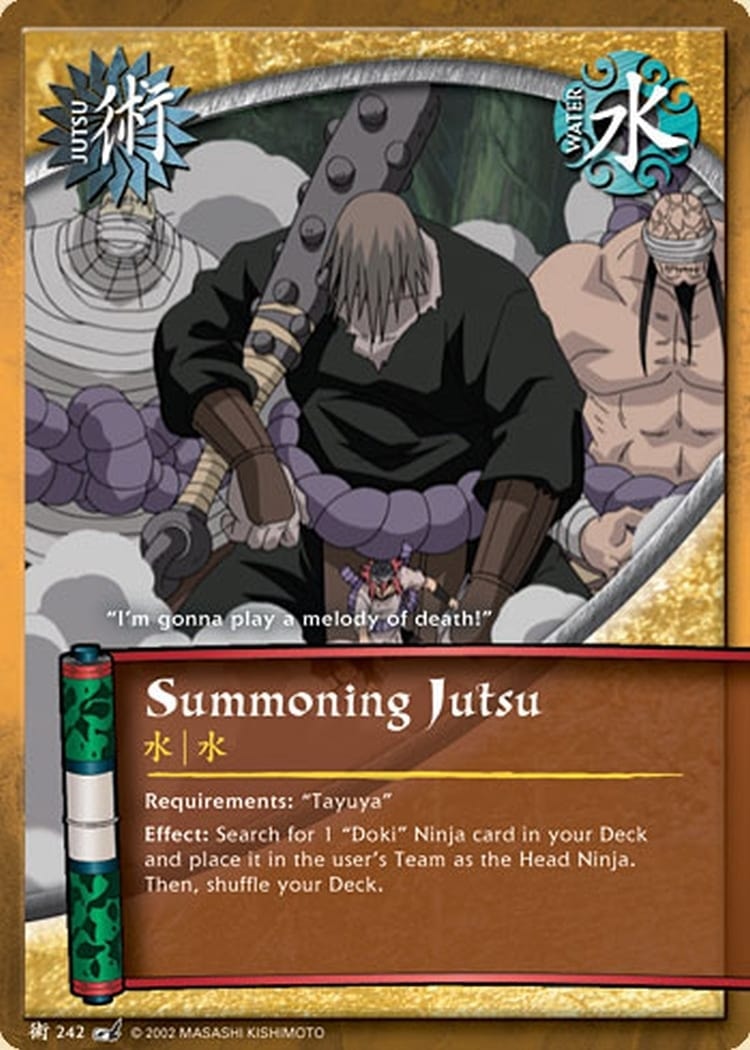 Summoning Jutsu card artwork