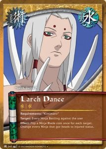 Larch Dance card artwork