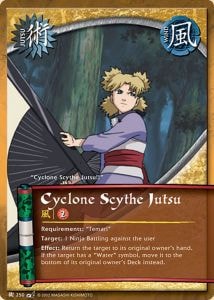 Cyclone Scythe Jutsu card artwork
