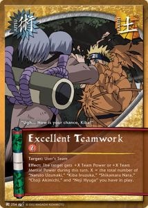 Excellent Teamwork card artwork