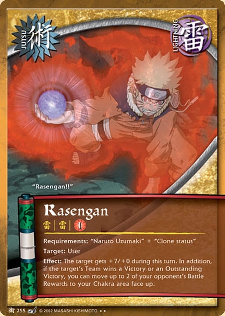 Rasengan card artwork