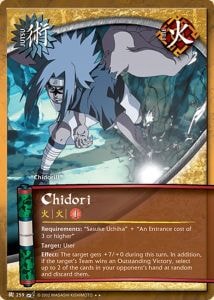 Chidori card artwork