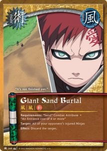 Giant Sand Burial card artwork
