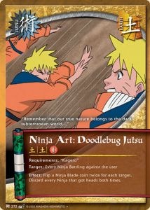 Ninja Art: Doodlebug Jutsu card artwork