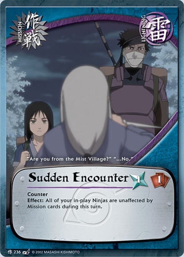 Sudden Encounter card artwork