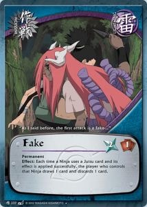 Fake card artwork