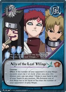 Ally of the Leaf Village card artwork
