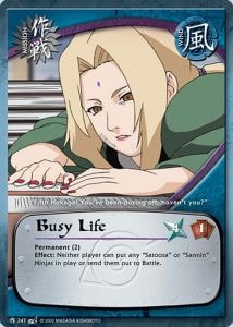Busy Life card artwork