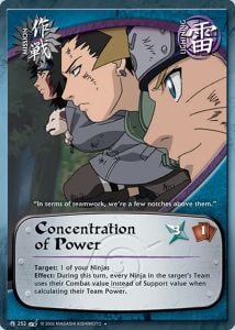 Concentration of Power card artwork