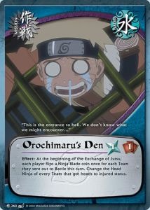 Orochimaru's Den card artwork