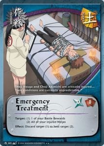 Emergency Treatment card artwork