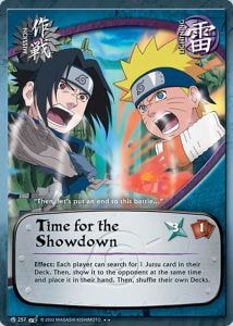 Time for the Showdown card artwork