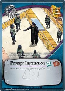 Prompt Instruction card artwork