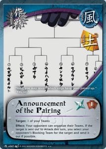 Announcement of the Pairing card artwork