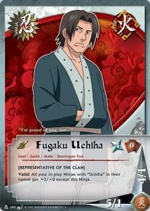 Fugaku Uchiha card artwork