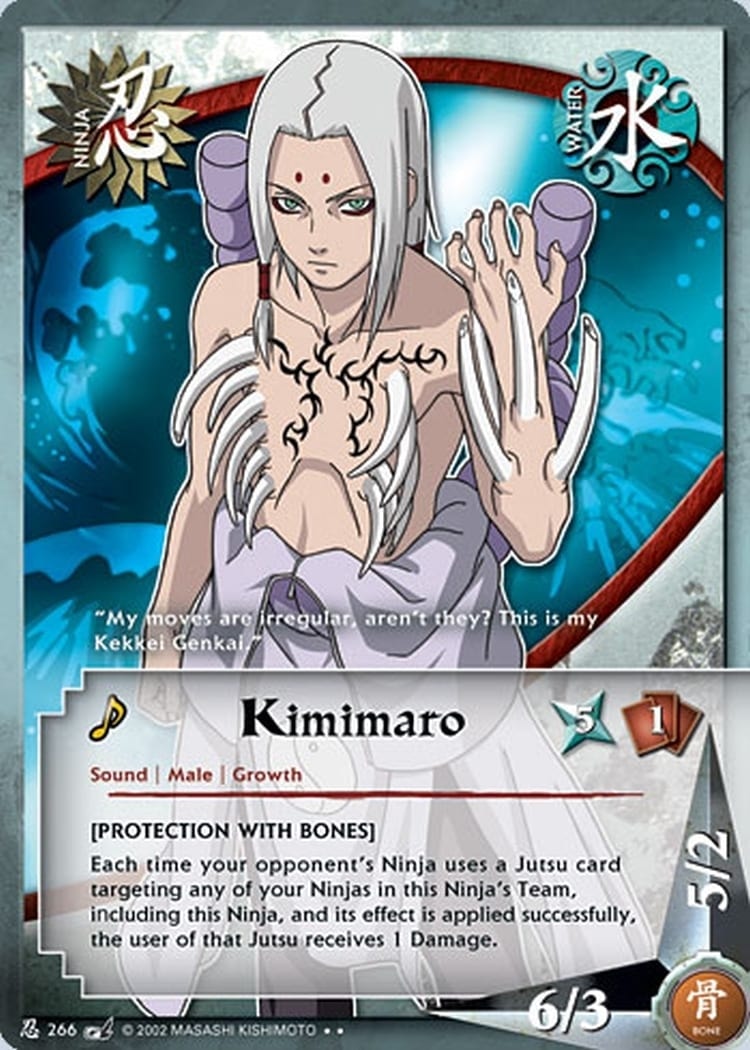 Kimimaro card artwork
