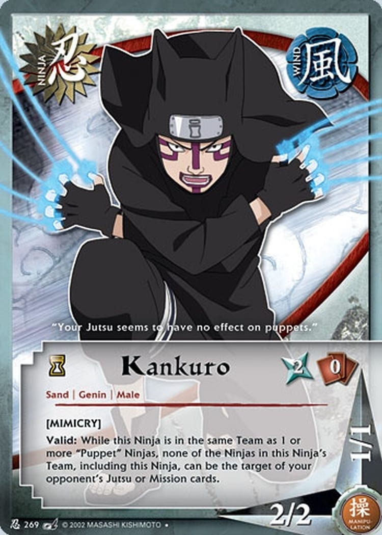 Kankuro card artwork