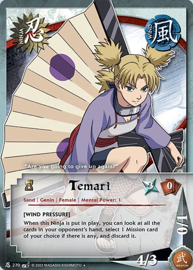 Temari card artwork