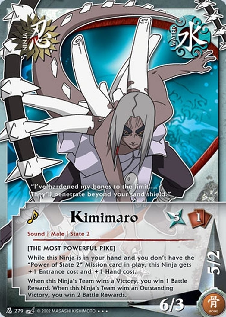 Kimimaro card artwork
