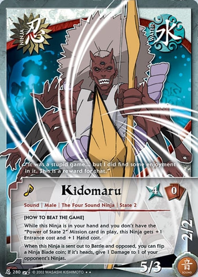 Kidomaru card artwork