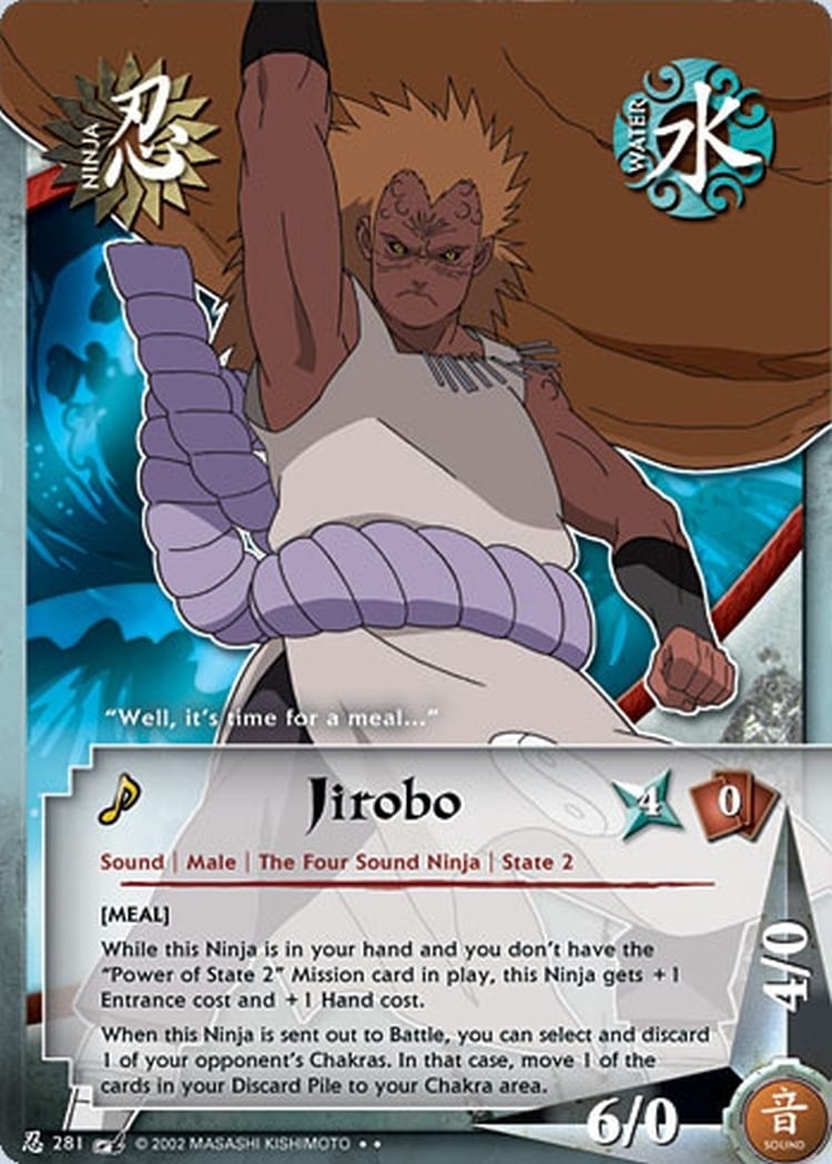 Jirobo card artwork
