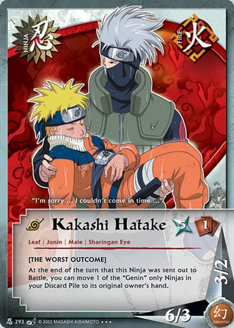 Kakashi Hatake card artwork