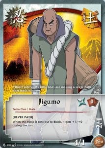 Jigumo card artwork