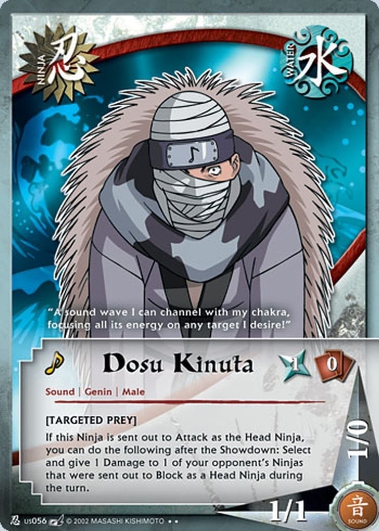 Dosu Kinuta card artwork