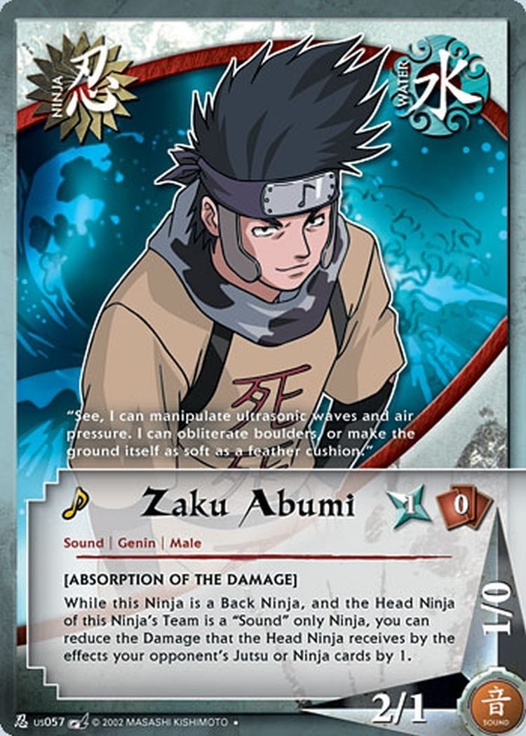 Zaku Abumi card artwork