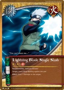 Lightning Blade Single Slash card artwork